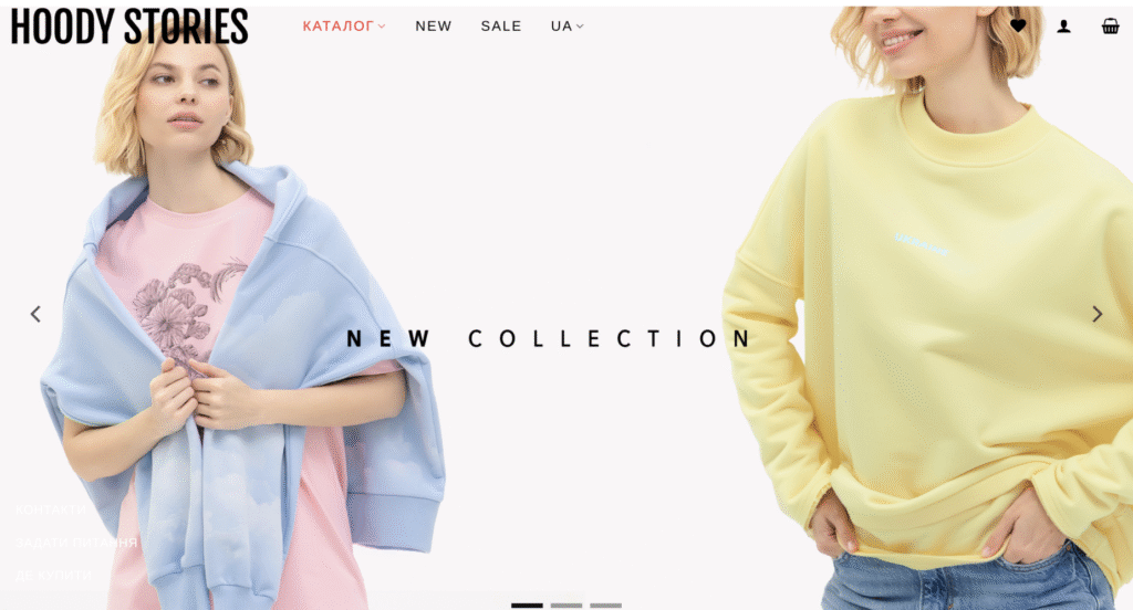 HoodyStories: таргетована реклама жіночого одягу